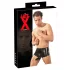 Latex boxershort + penismanchet (zwart)