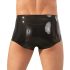 LATEX - Boxershort + Penismantel (zwart)
