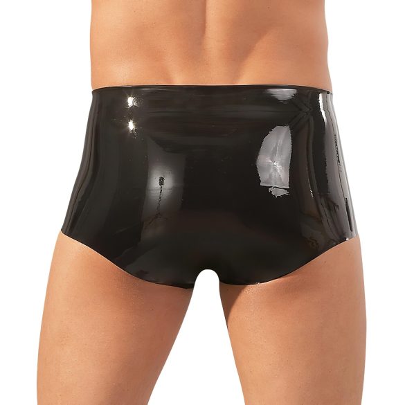 LATEX - boxershort met penisomhulsel - zwart - L/XL