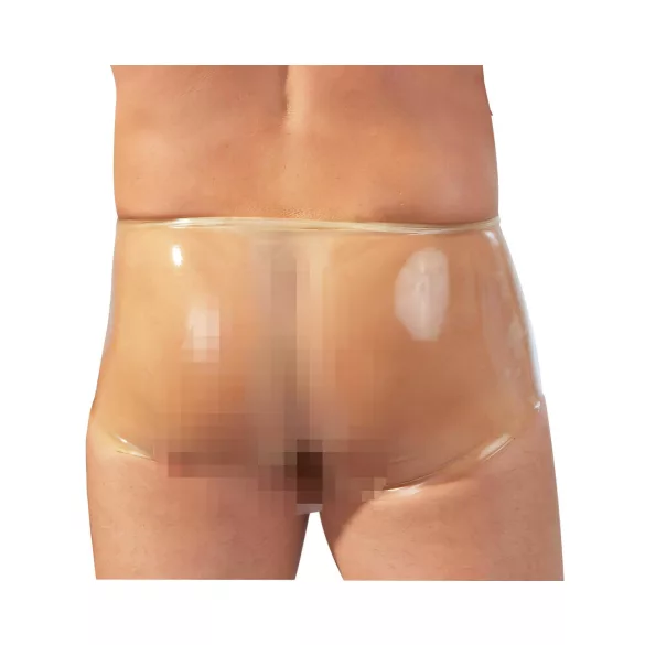 Latex boxer + penishuls (natuurkleur)