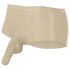 LATEX - boxershort + penismantel (natuurlijk) - L/XL