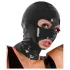 LATEX - zuigmasker - zwart - latex