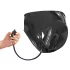 Late X damesstring 2 stuks met opblaasbare interne dildo (zwart) - L