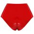 LATEX - levensechte rode dildo-slip