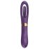 Funny Me Dual - oplaadbare 2-in-1 tong vibrator (paars)