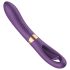 Funny Me Dual - oplaadbare 2-in-1 tong vibrator (paars)