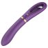 Funny Me Dual - oplaadbare 2-in-1 tong vibrator (paars)