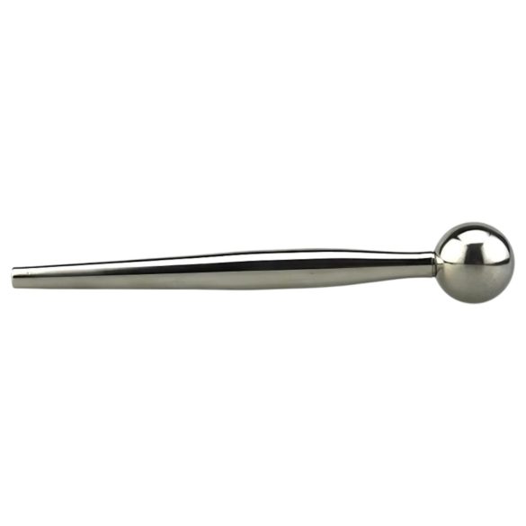 FukR - metalen dilator met ballen - 8 cm - zilver