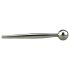 FukR - metalen dilator met ballen - 8 cm - zilver