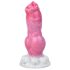 Buldog kutyadildo - 17 cm (pink)