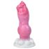 Buldog kutyadildo - 17 cm (pink)