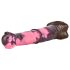 Bad Horse - siliconen paarden dildo 24cm (bruin-roze)