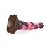 Bad Horse - siliconen paarden dildo 24cm (bruin-roze)