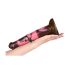 Bad Horse - siliconen paarden dildo 24cm (bruin-roze)