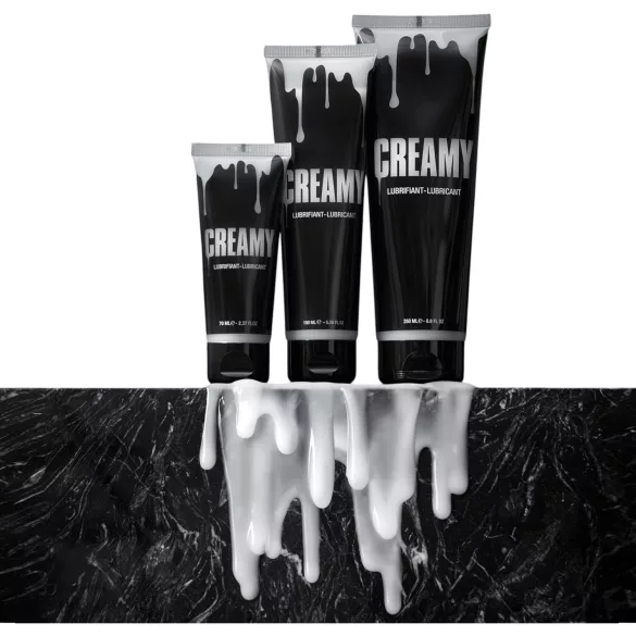 Creamy - glijmiddel op waterbasis - kunstzaad - 250ml