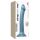 Strap-on-me Metallic Shine M - Huidvriendelijke Dildo (Metaalblauw)