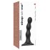 Strap-on-me Balls S - bolvormige, zuignap dildo (zwart)