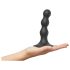 Strap-on-me Balls S - bolvormige, zuignap dildo (zwart)