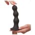 Strap-on-me Balls S - bolvormige, zuignap dildo (zwart)
