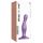 Strap-on-me Curvy S - golvend paarse dildo met zuignap