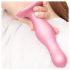 Strap-on-me Curvy M - golvend dildo met zuignap (roze)