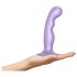 Strap-on-me P&G M gebogen paarse zuignap dildo