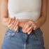 Strap-on-me S - Dubbele laag, zuignap dildo (natuurlijk)
