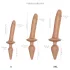 Strap-on-me Switch Realistic L - 2-in-1 siliconen dildo (huidkleur)