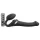 Strap-on-me - opzetvibrator met luchtdrukgolven - zwart - maat M