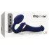 Strap-on-me S - draagbare luchtdruk vibrator - (blauw)