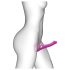 Strap-on-me S - Opzetbare luchtdruk vibrator (roze)