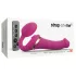 Strap-on-me M - opzetbare, luchtdruk‑vibrator (roze)