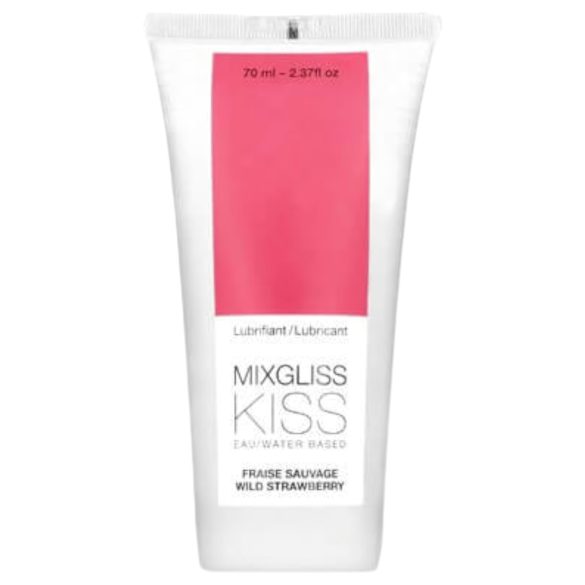 Mixgliss Kiss Wild - Waterbasis Glijmiddel Aardbei (70ml)