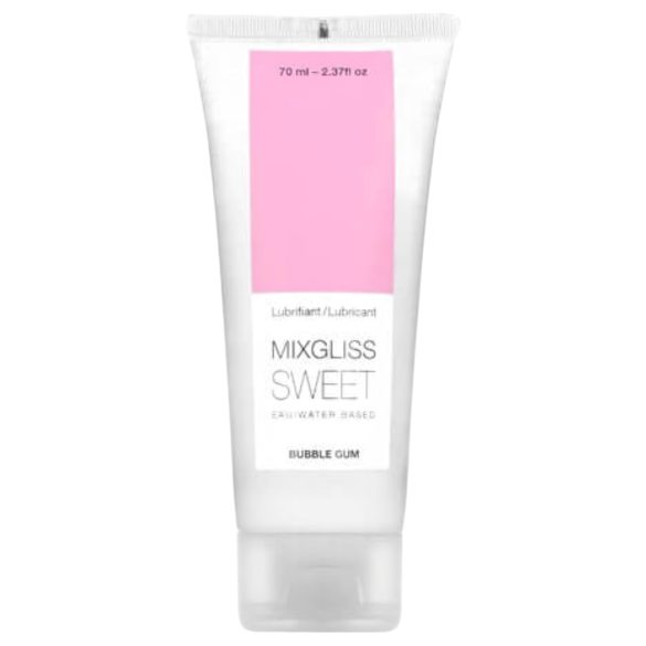 Mixgliss Sweet Bubble Gum - waterbasis glijmiddel - kauwgom (70ml)