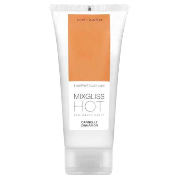 Mixgliss Hot - Verwarmende Glijmiddel Kaneel (70ml)