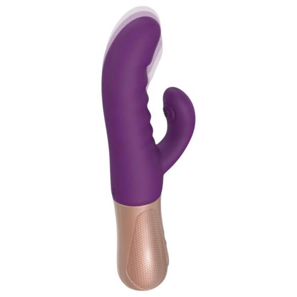 Love to Love Sassy Bunny - oplaadbare, stuwende vibrator (paars)