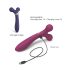 Love to Love Fireball - oplaadbare 2-in-1 massage vibrator (rood)