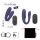 Love to Love Match Up - oplaadbare, draadloze duovibrator (paars)