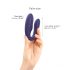 Love to Love Match Up - oplaadbare, draadloze duovibrator (paars)