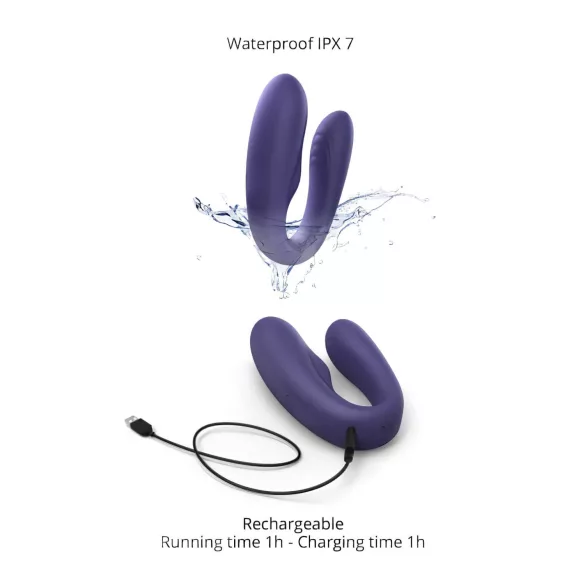 Love to Love Match up - vibrator voor koppels - oplaadbaar - afstandsbediening
