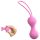 Love to Love Joia - siliconen duo geishaballetjes (roze)