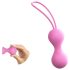 Love to Love Joia - siliconen duo geishaballetjes (roze)