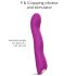 Love to Love Swap - oplaadbare G-spot vibrator (paars)