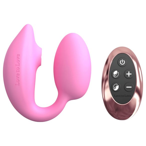 Wonderlover - G-punt & clitorisstimulator (roze)