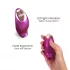 Love to Love Believer - waterdichte clitorisstimulator (metallich roze)