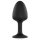 Dorcel Geisha Anale Plug met Witte Diamant - Zwart