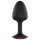 Dorcel Geisha Plug Ruby - Anale plug met roze steen (zwart)