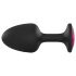 Dorcel Geisha Plug Ruby - Anale plug met roze steen (zwart)