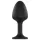 Dorcel Geisha Plug Diamond XL - zwarte anaal plug met witte steen