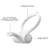 Dorcel - vibrerende penisring - glow in the dark - wit